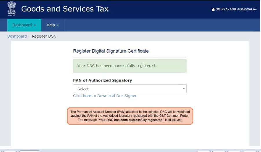 dsc-for-regn-of-gst6
