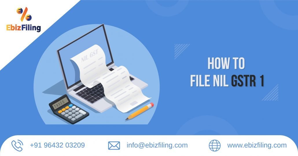 How to file Nil GSTR-1 on the GST portal?