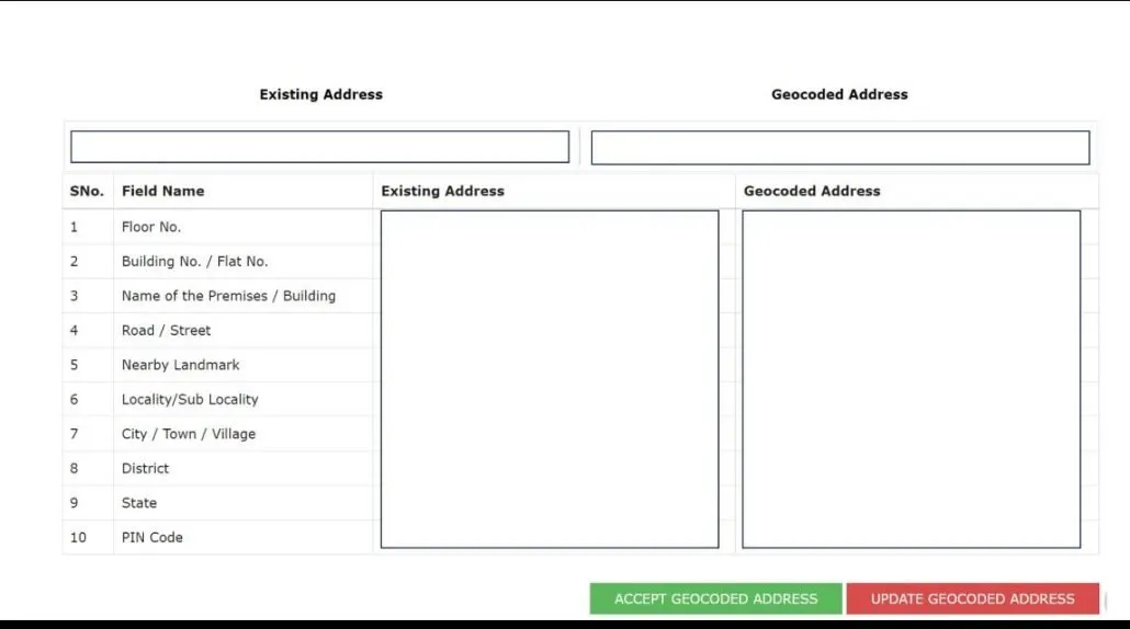 GST geocoding live