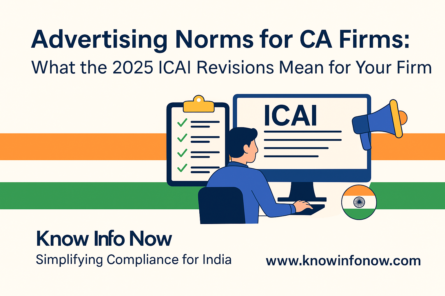 Advertising Norms for Chartered Accountants 2025 | ICAI Revisions | KnowInfoNow.com