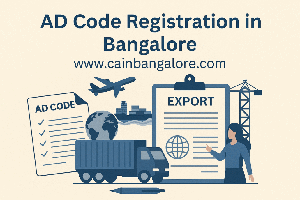 AD Code registration Bangalore
