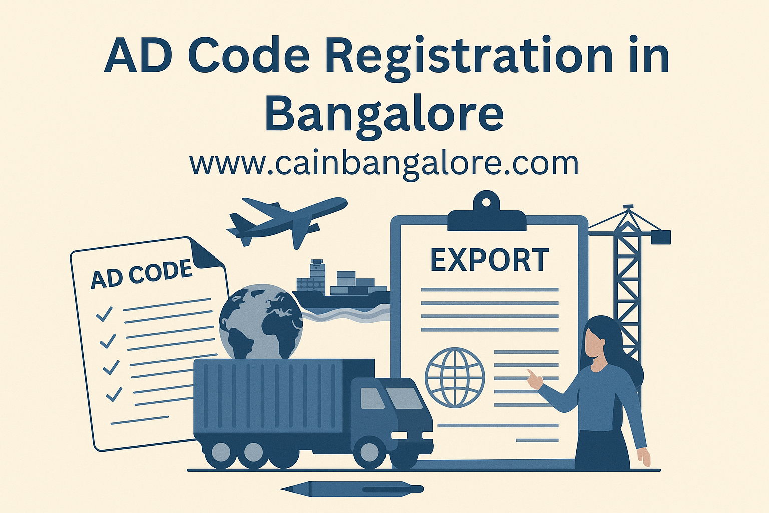 AD Code registration Bangalore