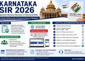 Karnataka SIR 2026 Online Enumeration: Link, Process and How to Register Online